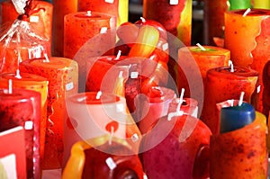 Candels at the market