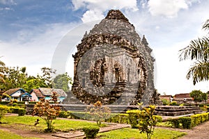 Candi Kalasan buddhist temple in Prambanan valley on Java. Indo