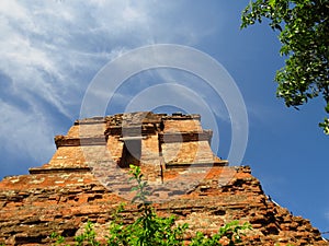 candi ngetos (ngetos temple) in the city of nganjuk, east java, indonesia,