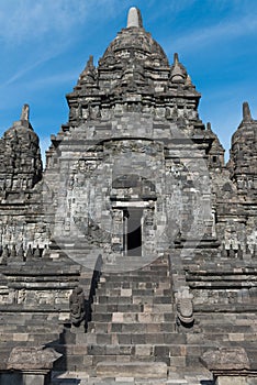 Candi Sewu Buddhist complex in Java, Indonesia