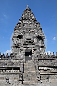 Candi or Temple Nandi in Prambanan Temple Compounds photo