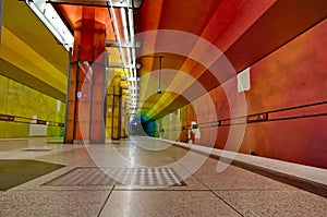 Candidplatz subway station in Munich