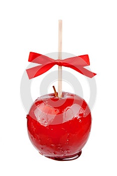 Candied apple photo