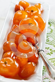 Candied citrus fruits