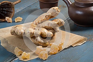 Candied ginger photo