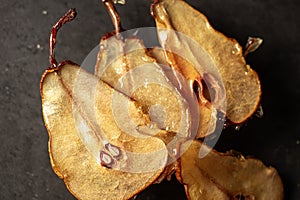 Candied Pear Chips