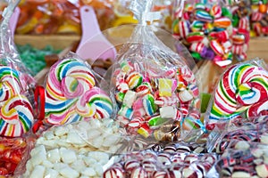 Candies and lolly pops