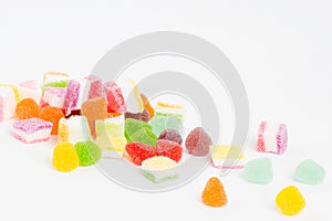 Candies and sweets concept