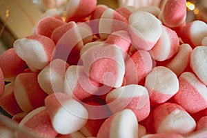 Candies and sweets in a free wedding bar