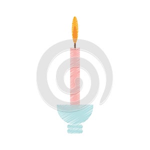 Candle candelabra icon image