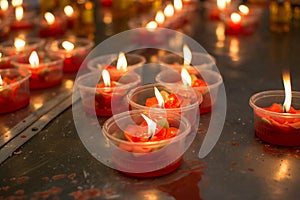 Candle light in Thaland
