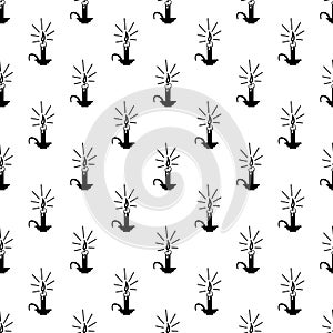 Candle pattern seamless