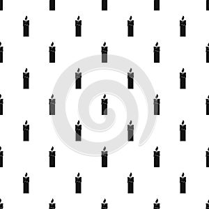 Candle pattern vector