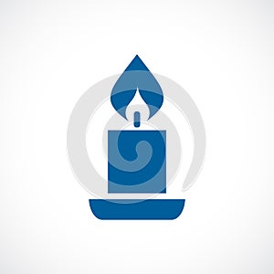 Candle vector icon