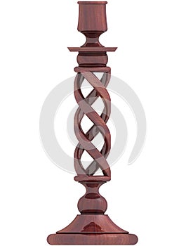 Candle Wooden Helix Religion