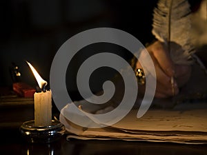 Candlelight & Quill photo