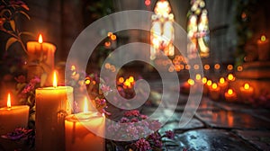 Candlelit Tribute: All Saints Day Celebration