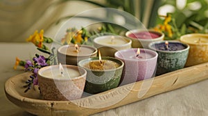 A candlemaking activity using natural scents and colors to create a personalized relaxation tool photo