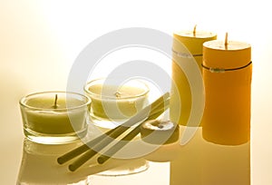 Candles aroma therapy