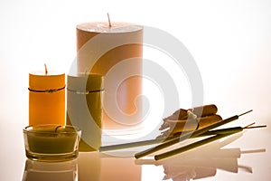 Candles aromatherapy