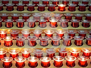 Candles At Knock Cathedral Ireland