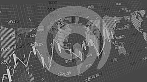 Candlestick stocks chart