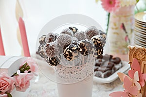 Candy bar decoration