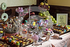 Candy buffet and desert table