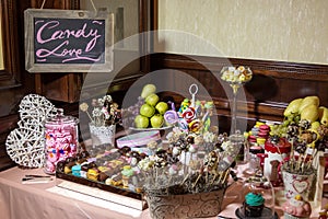 Candy buffet and desert table