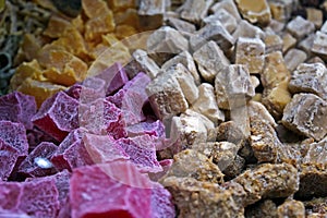 Candy in bulk at the market, Belo Horizonte, Brazil