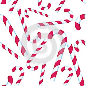 Candy Cane Repeating Pattern