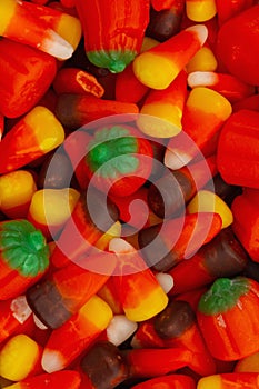 Candy corn Halloween background