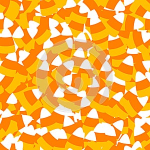 Candy Corn Seamless Background