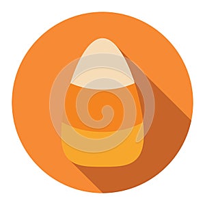 candy corn. Vector illustration decorative design