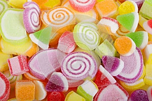 Candy fruit jelly