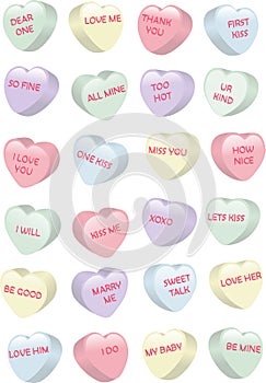 Candy Hearts