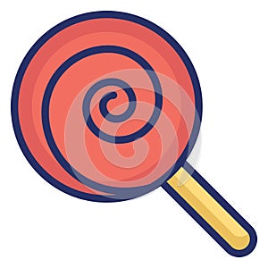 Candy Isolated Vector icon which can easily modify or edit