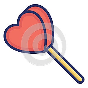 Candy Isolated Vector icon which can easily modify or edit