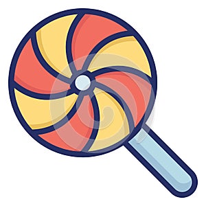 Candy Isolated Vector icon which can easily modify or edit