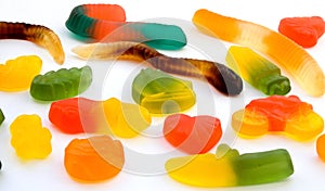 Candy jelly with various shape and taste