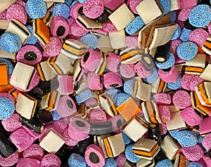 Candy  Licorice Pastels  Variety Mix