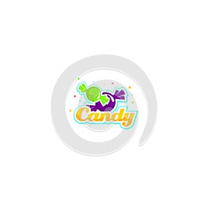 Candy logo template. Candy ogo template for your business