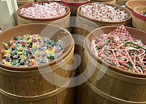 Candy in an Old Fashioned Candy Store