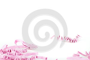 Candy Pink ZigZag Paper Confetti