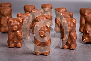 Candy-shaped chocolate