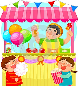 Candy stall