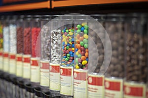 Candy Store Canisters Choose Chocolate Goofy`s Store Orlando