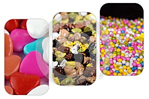 Candy Sweet Lolly Sugary Collage