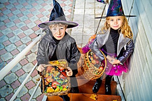 Candy trick or treat photo