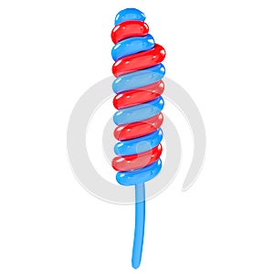 Candy Twist isolated on white background